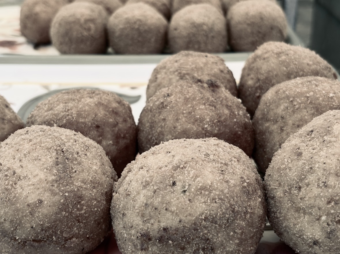 Traditional Sicilian arancina in Palermo