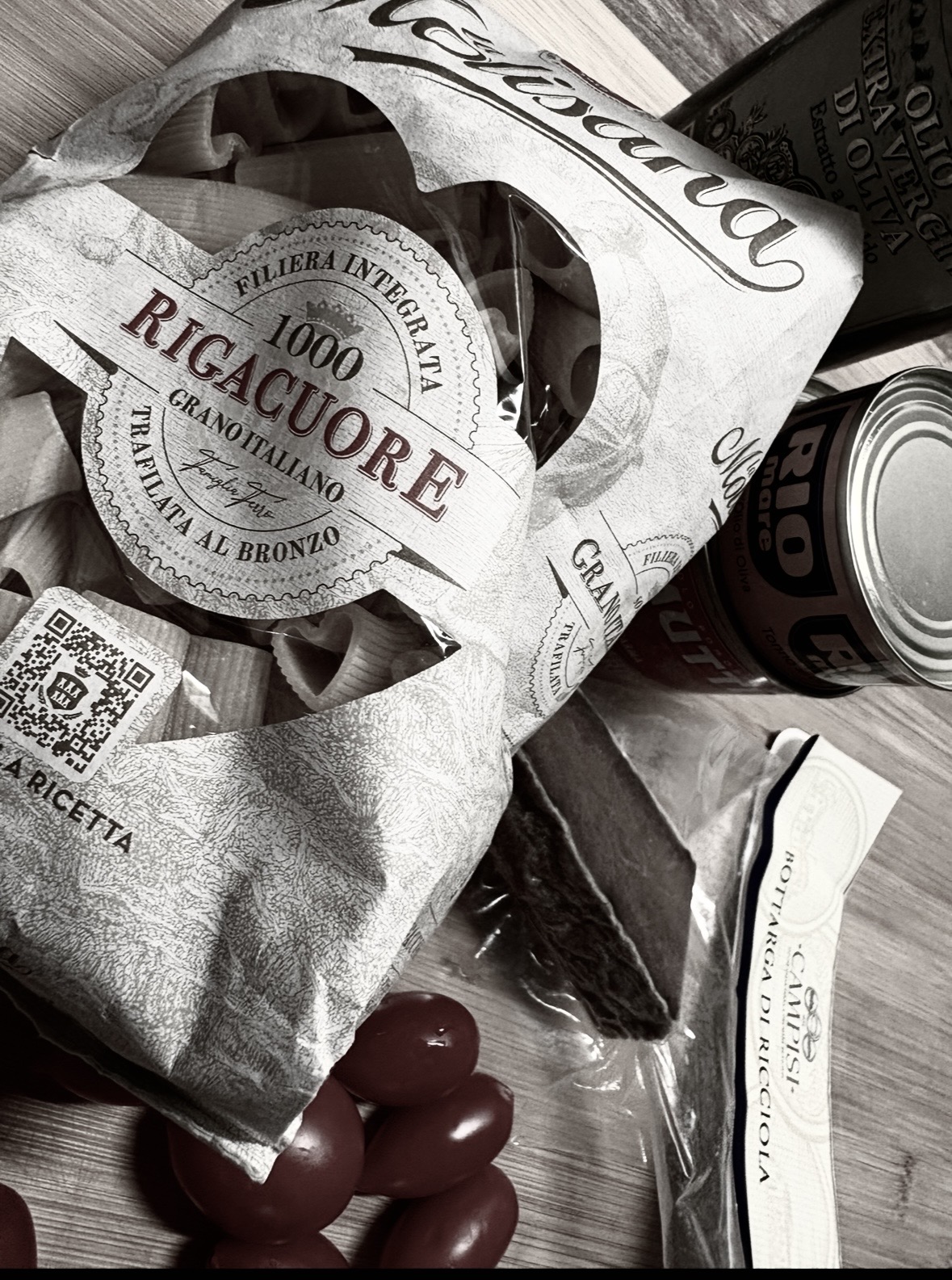 Groceries from a Palermo supermarket