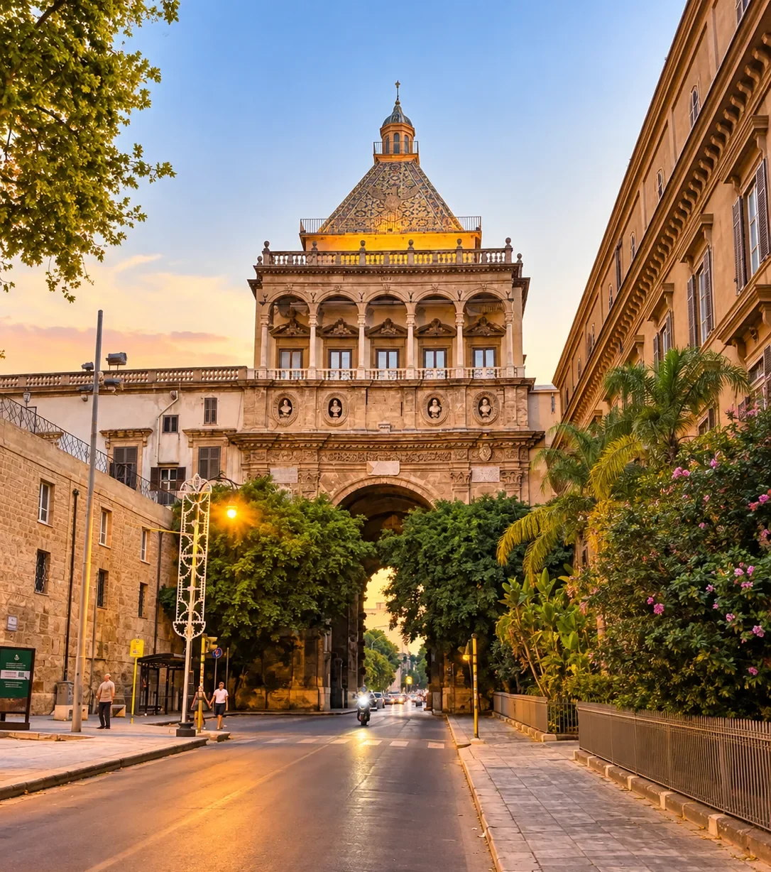 Porta Nuova in Palermo