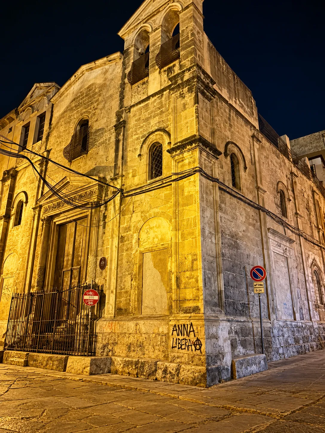 Chiesa di Sant’Agata alla Guilla, a historic abandoned church in Palermo