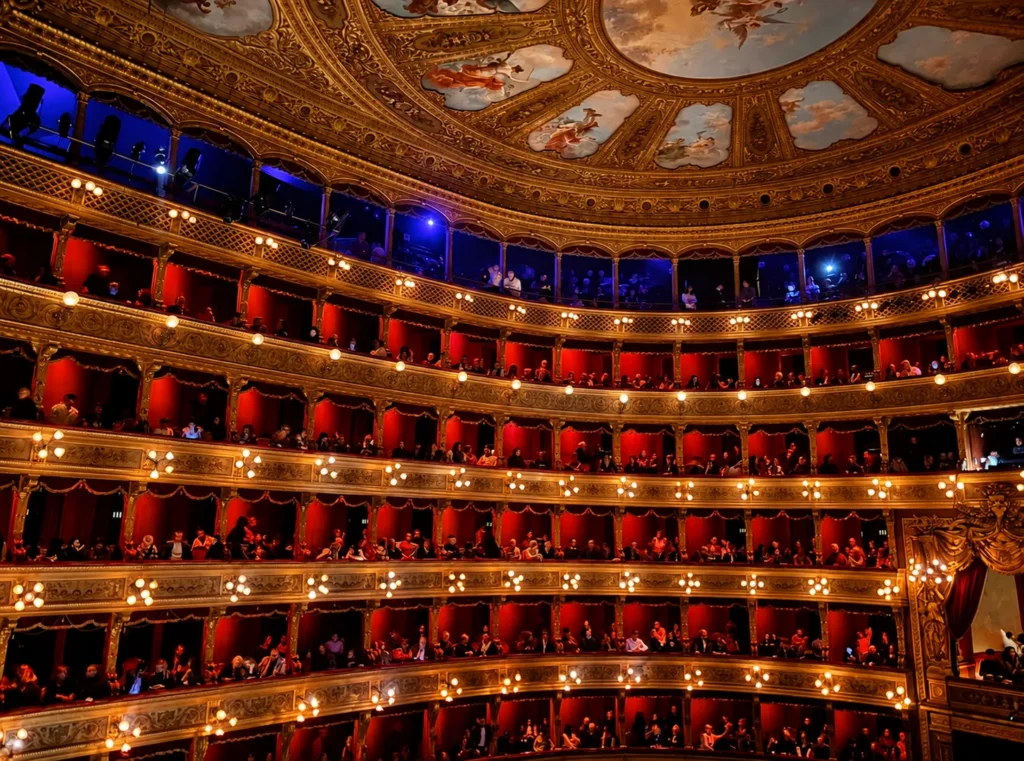 Auditorium of Teatro Massimo in Palermo